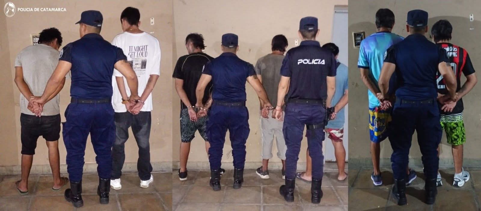 La Policía intensificó controles y arrestó a 14 personas.