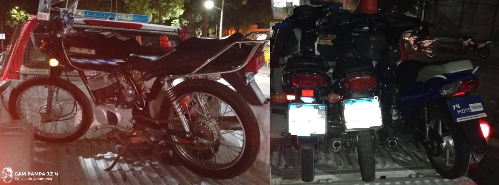 Secuestran vehículos durante controles policiales en Valle Viejo y Ambato.