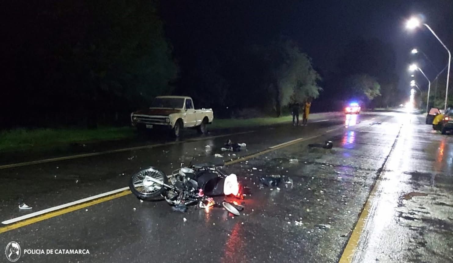Conmoción en Fray Mamerto Esquiú por la muerte de un adolescente en Ruta 1.