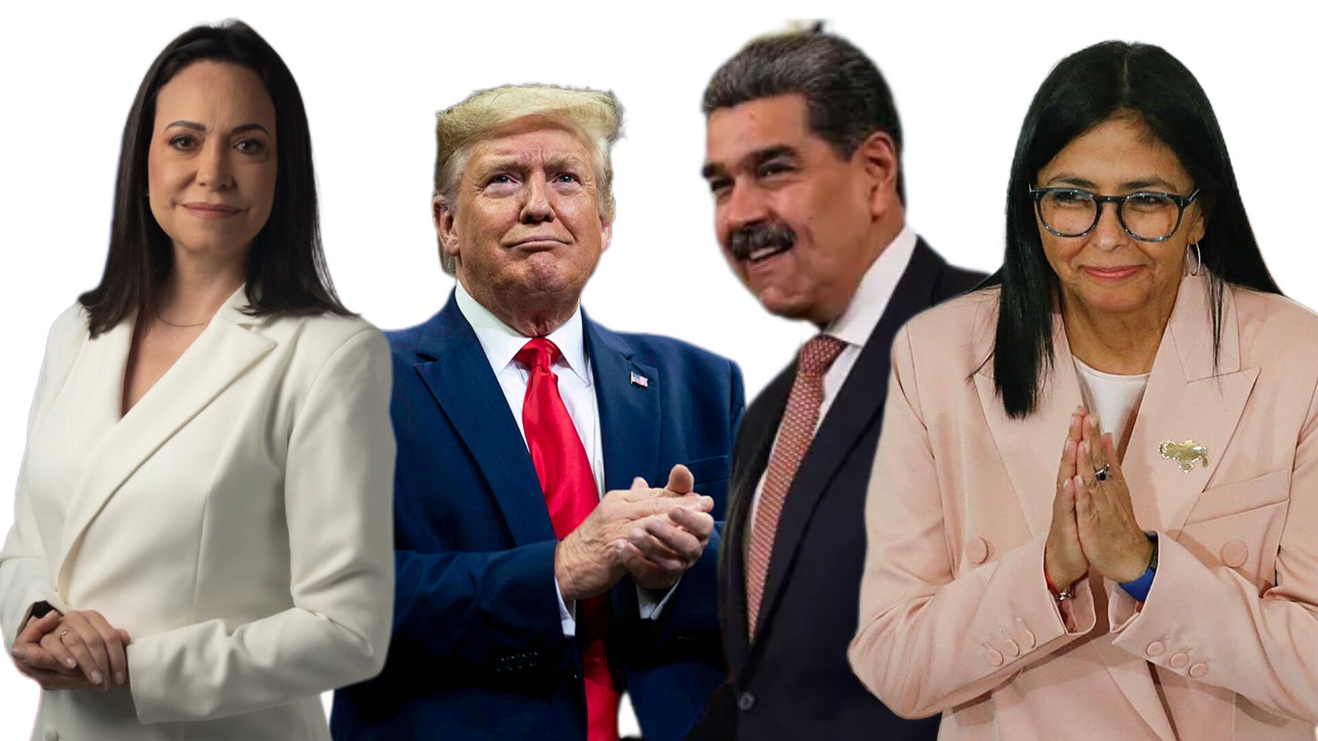 Maduro,la caída: Delcy a Maduro, Trump a Machado ¿Quien traicionó a quien?.