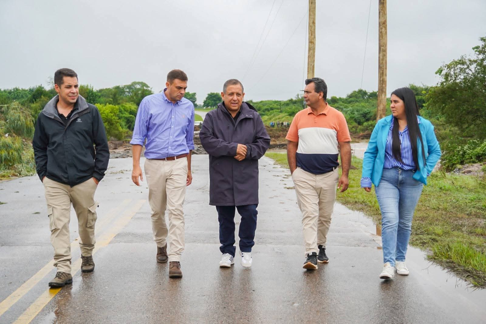 El Gobierno provincial releva daños por crecidas en el Este catamarqueño.