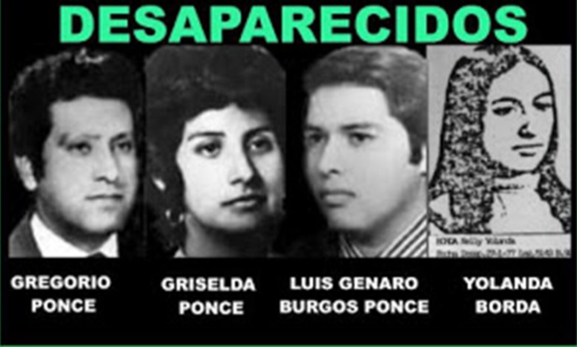 Catamarca no fue una Isla, ¿Quienes fueron sus desaparecidos?.