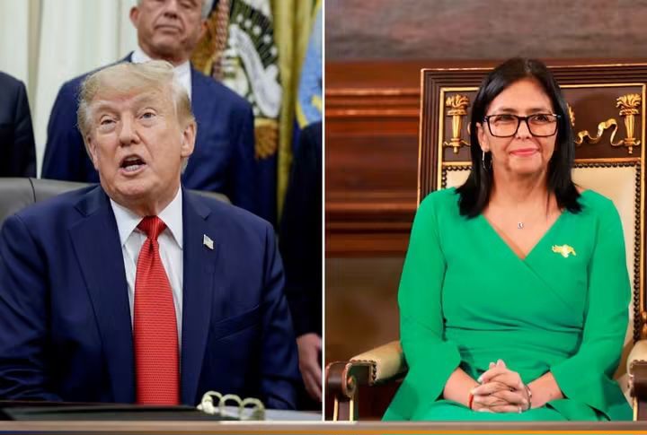 Trump se reunirá con Delcy Rodríguez en Nueva York durante la Asamblea General de la ONU.