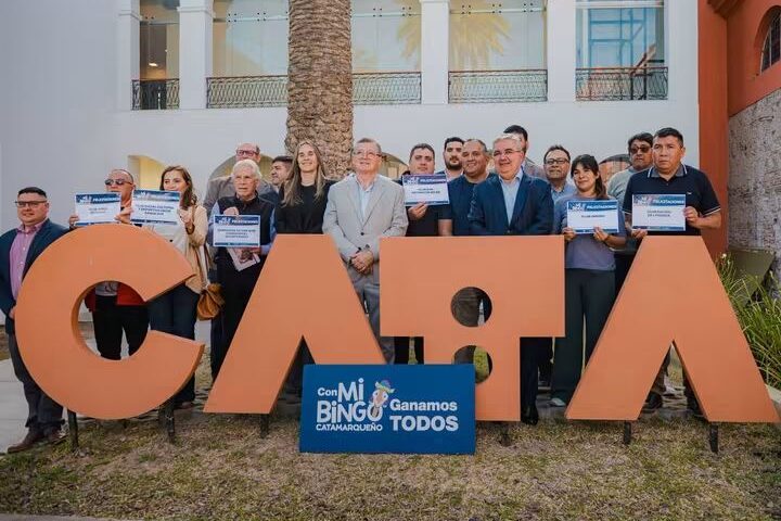 Mi Bingo entregó $10 millones a ocho instituciones de Catamarca.