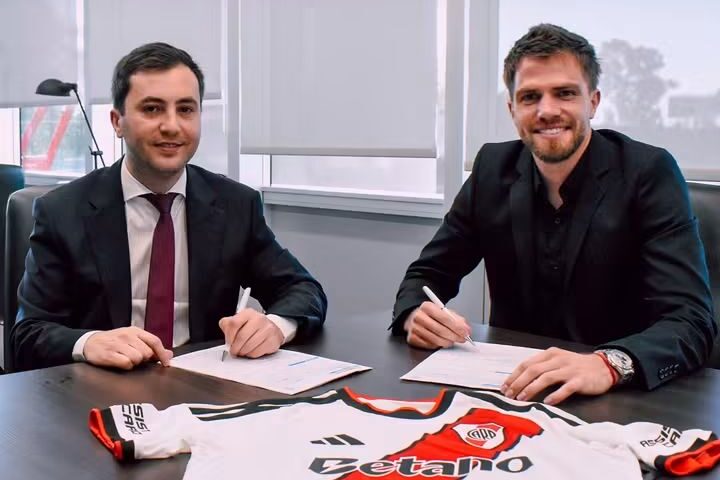 Centurión renovó con River hasta 2029.