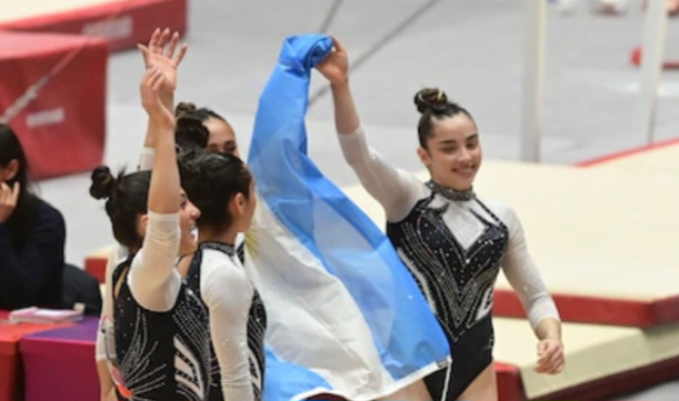 Argentina hizo historia y destronó a Brasil en gimnasia artística.