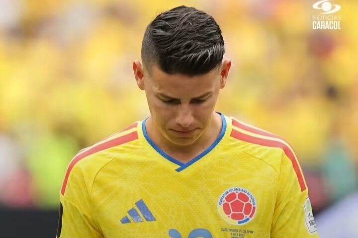 James Rodríguez anunció su retiro de la Selección Colombia.