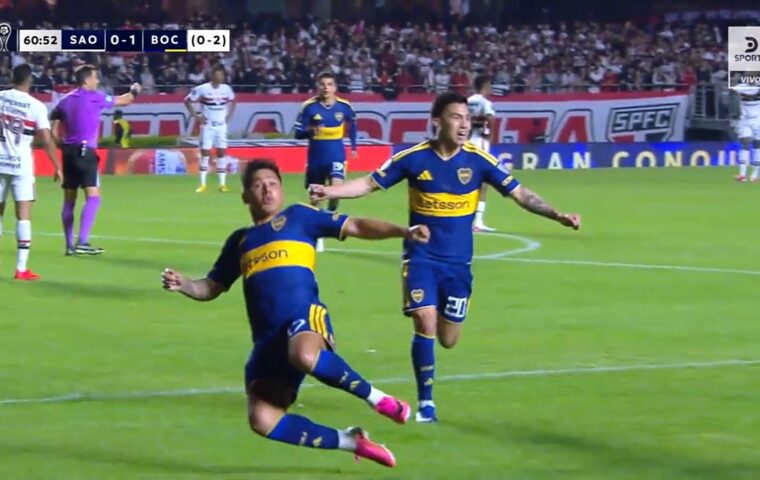 Boca logró el pase a semifinales de la Sudamericana.