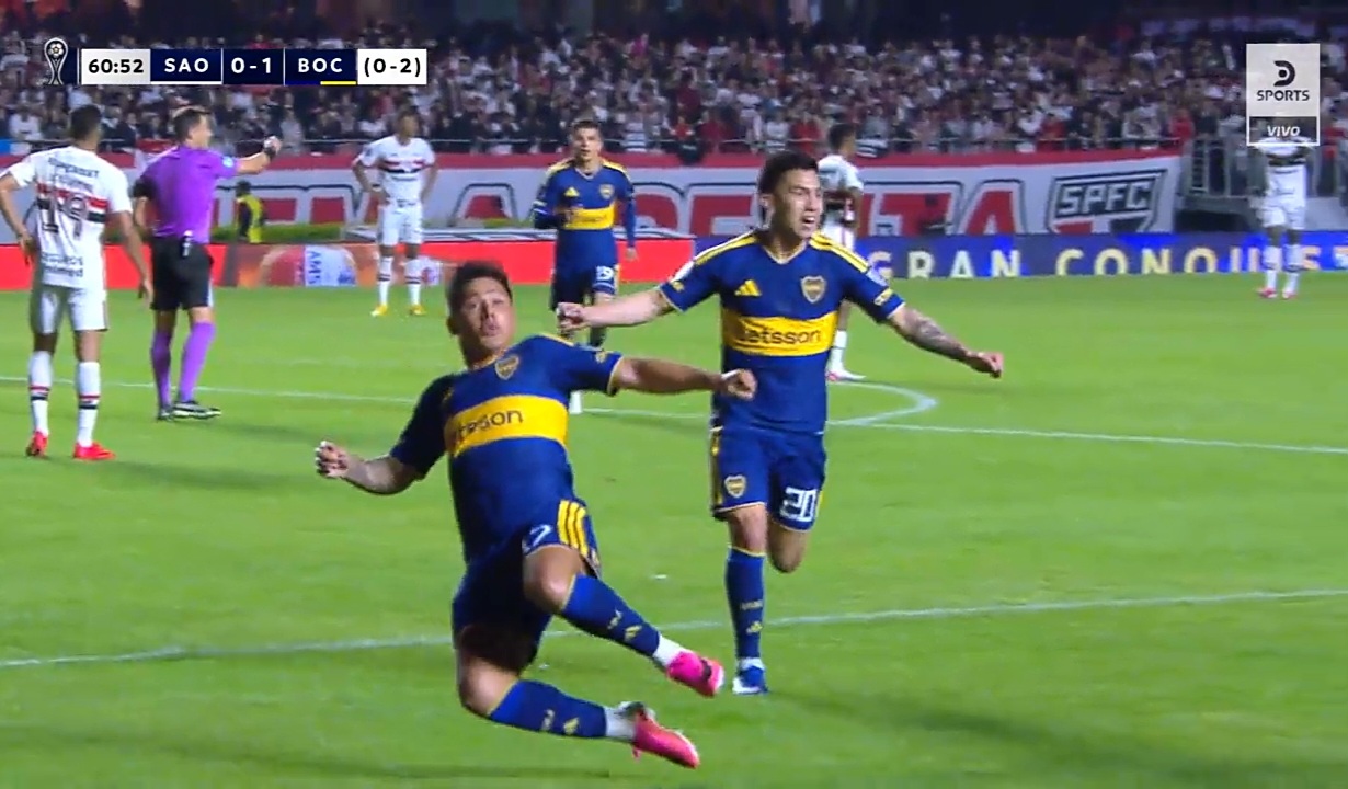 Boca logró el pase a semifinales de la Sudamericana.