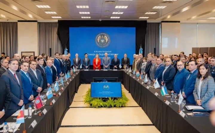 Catamarca participó de la tercera reunión del Consejo Nacional de Seguridad Interior.