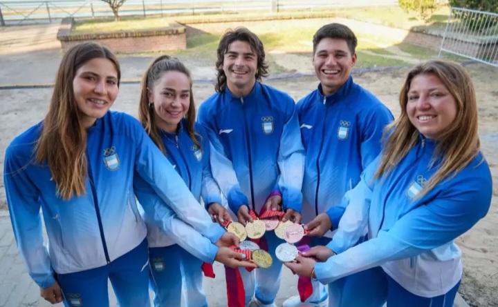 Argentina superó las 100 medallas y se mantiene segunda en los Juegos.