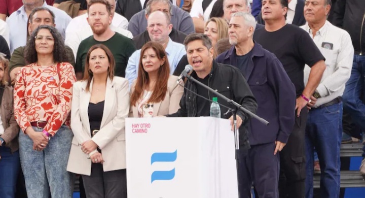 Kicillof llamó a construir una alternativa nacional.