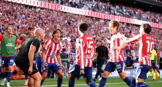 Atlético ganó el derbi y frenó al Real Madrid.