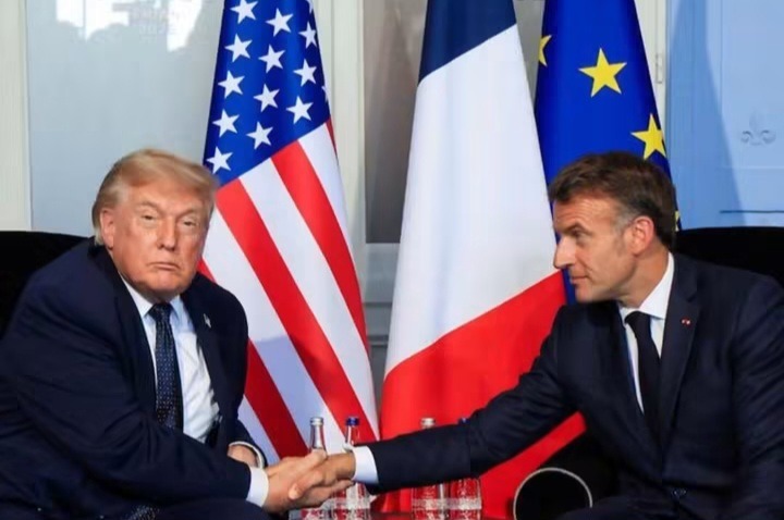 Macron y Trump analizaron la guerra en Ucrania y la crisis del mar Rojo.