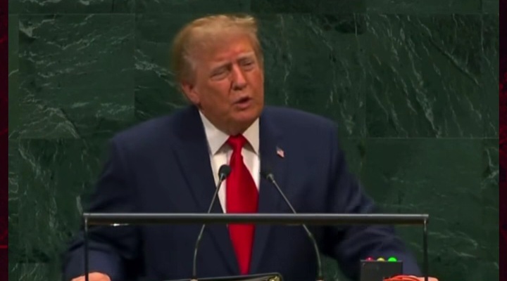 Trump advirtió ante la ONU que podría usar la fuerza militar en América Latina.