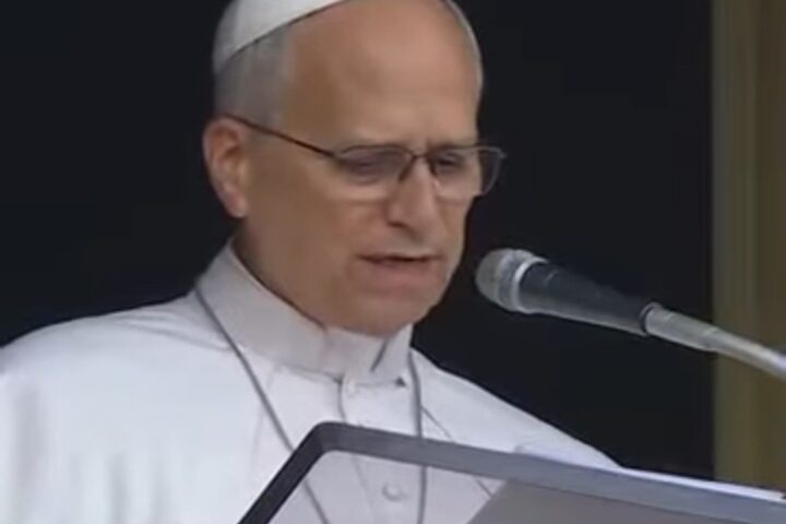 El papa reapareció tras su operación y agradeció las oraciones de los fieles.